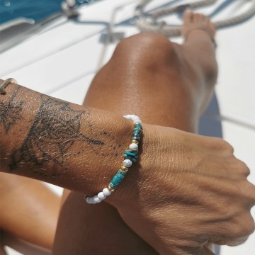 Bracelet cordon ajustable Antigua - Majabel